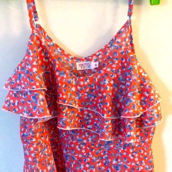 Funky People Ruffle Top Dress - Picture 3 of 7